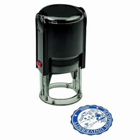 Round Self-Inking Stamps - Custom Hats Now