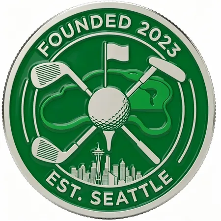 Soft Enamel Golf Ball Markers - Custom Hats Now