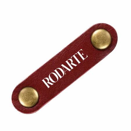 Leather Cable Tie Winders - Custom Hats Now