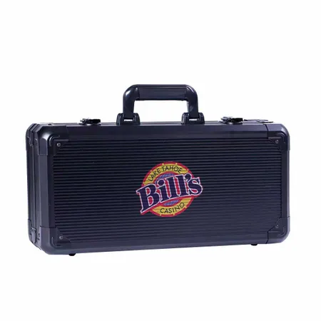 300ct Premium Aluminum Poker Chip Cases - Custom Hats Now
