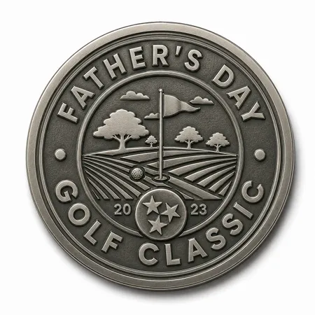 Die Struck Golf Ball Markers - Custom Hats Now