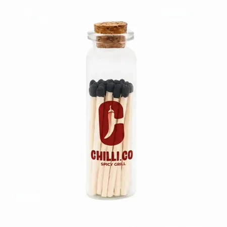 Mini Matchstick Bottles - Custom Hats Now