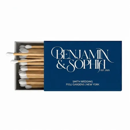 Wedding Favor Matchboxes - Custom Hats Now