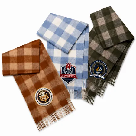 Snug Wool Scarves - Custom Hats Now