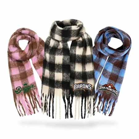 Sleek Polyester Scarves - Custom Hats Now