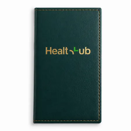 Portable Faux Leather Planners - Custom Hats Now