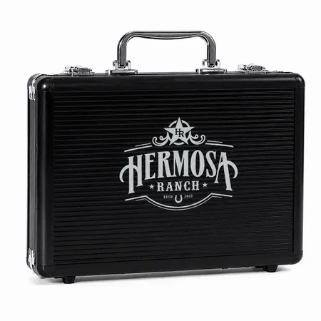 200ct Premium Aluminum Poker Chip Cases - Custom Hats Now