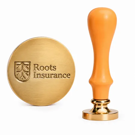 Colored Wooden Handle Wax Seal Stamps - Custom Hats Now