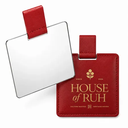 Stainless Steel Compact Mirrors - Custom Hats Now