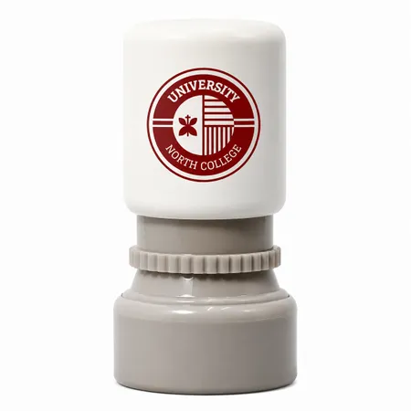 Round Pre-Inked Stamps - Custom Hats Now