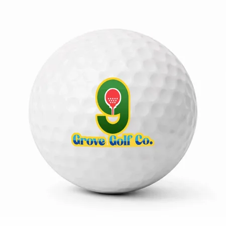 Full Color Golf Balls - Custom Hats Now