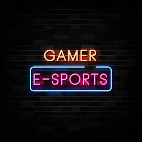 Gamer E-Sport Neon Sign - Custom Hats Now