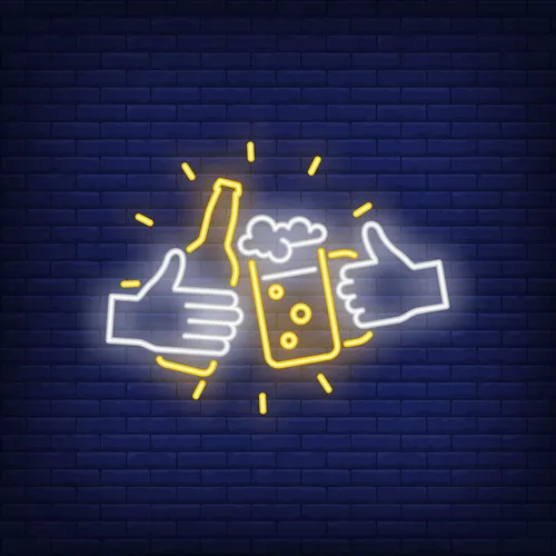 Octoberfest Neon Sign - Custom Hats Now