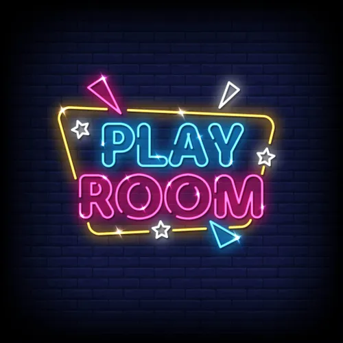 Play Room Neon Sign - Custom Hats Now