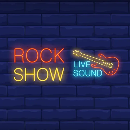 Rock Show Live Sound Neon Sign - Custom Hats Now