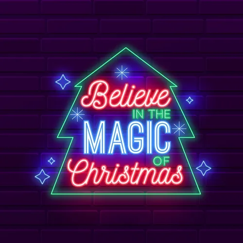 Believe in the Magic of Christmas - Custom Hats Now