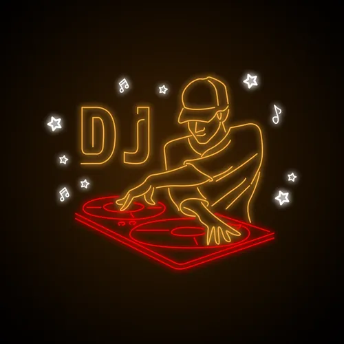 DJ Neon Sign - Custom Hats Now