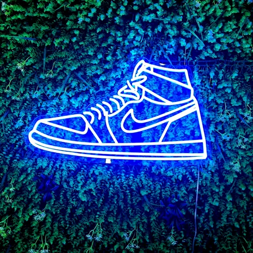 Sneaker Neon Sign - Custom Hats Now