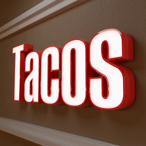 Face Lit Trimpcap Sign - Custom Hats Now