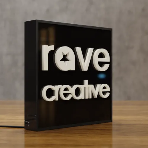 Push-Thru Lightbox - Custom Hats Now