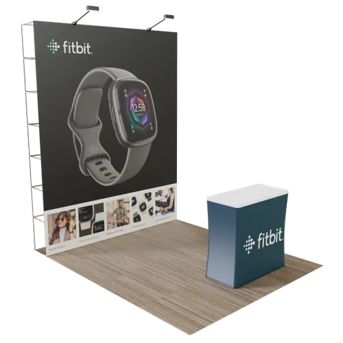 Custom Pop Up Trade Show Display 8' x 8' (ft) - Custom Hats Now