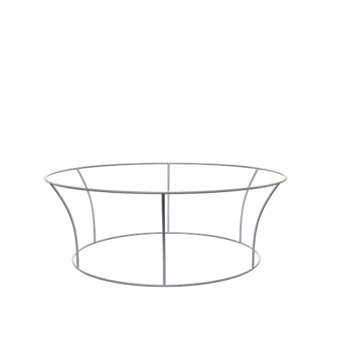 Custom Tapered Circle Personalized Trade Show Hanging Signs - Custom Hats Now