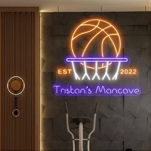 Tristans Mancave Neon Sign - Custom Hats Now