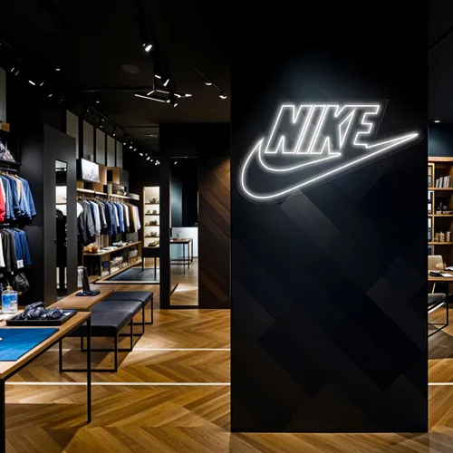 Nike Neon Sign - Custom Hats Now
