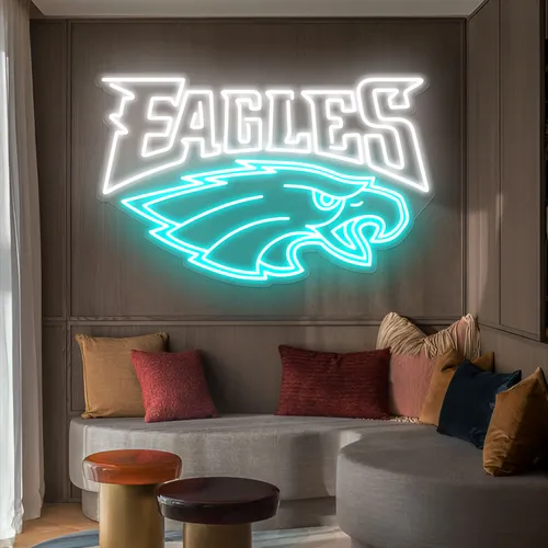 Eagles Neon Sign - Custom Hats Now
