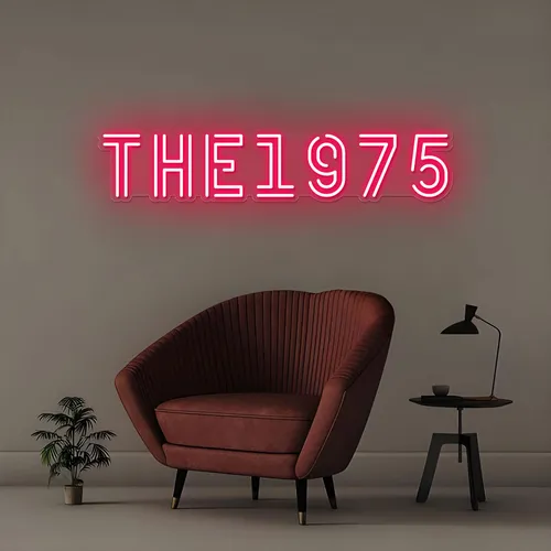 The 1975 Neon Sign - Custom Hats Now