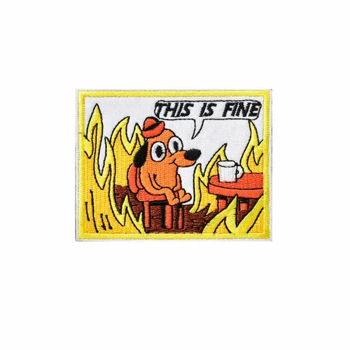 This is Fine Patch - Tote Bags Now
