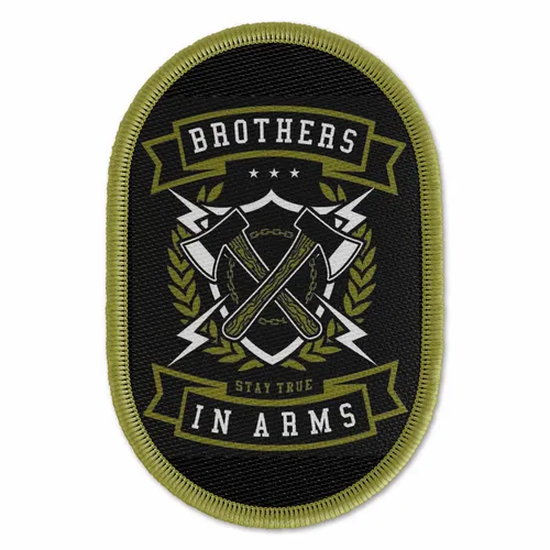 Brothers In Arms Military Patch - Custom Hats Now