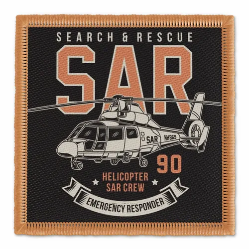 Search and Rescue Military Patch - Custom Hats Now