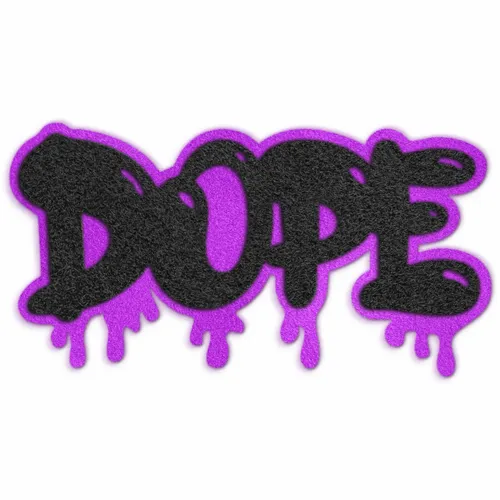 Dope Letterman Jacket Patch - Tote Bags Now