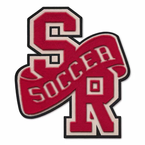 SR Soccer Letterman Jacket Patch - Custom Hats Now