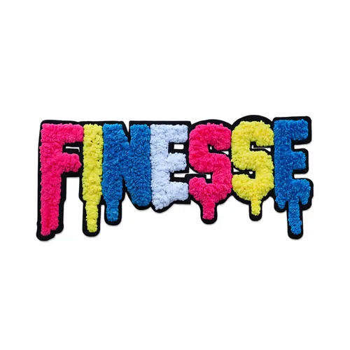 Finesse Letterman Jacket Patch - Tote Bags Now