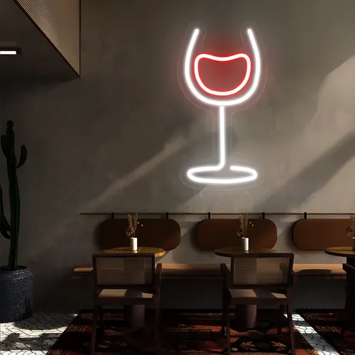 Aura Glass Neon Signs - Custom Hats Now