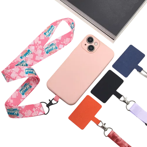 Lanyard & Blank Insert Phone Wallet - Custom Hats Now