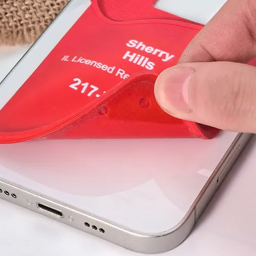 Silicone Phone Wallet Card Holder - Custom Hats Now