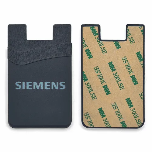 Silicone Phone Wallet Dual Card Holder - Custom Hats Now