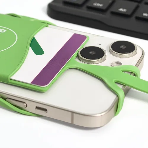 Lanyard Silicone Phone Wallet Holder - Custom Hats Now