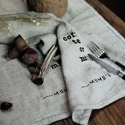Linen Towels - Custom Hats Now