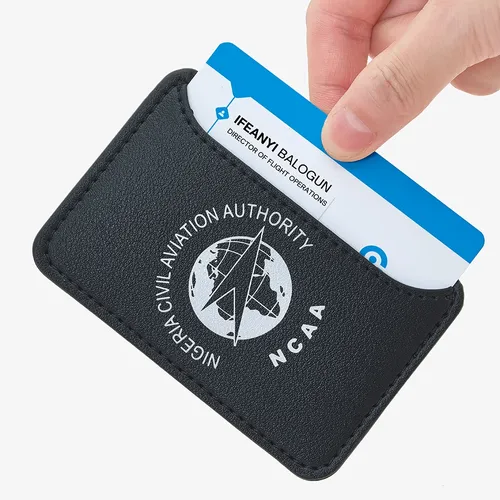 Leather Phone Wallet with Side Slit - Custom Hats Now