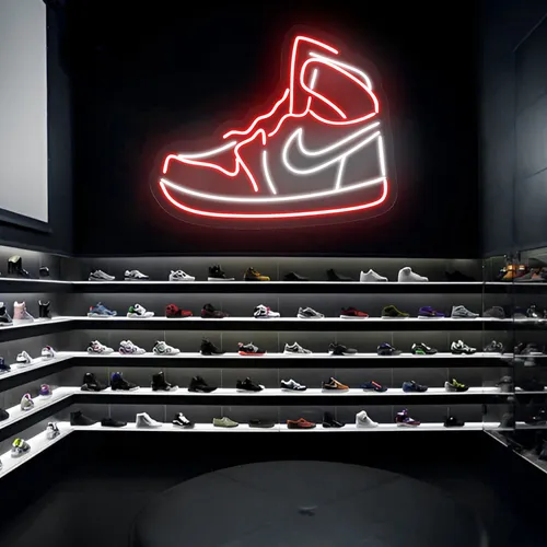Mini Sneaker Neon Sign - Custom Hats Now