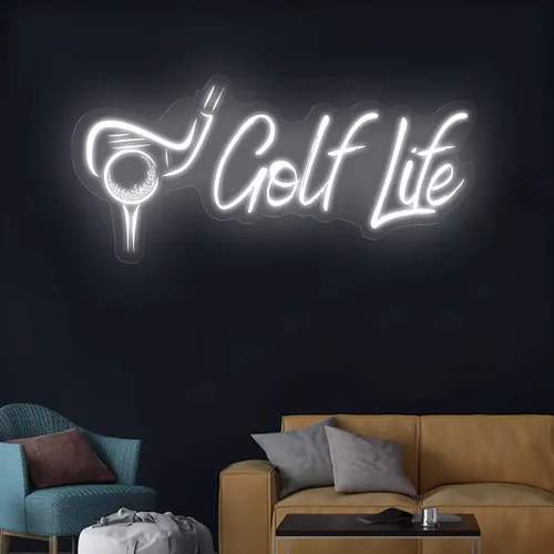 Golf Life Neon Sign - Custom Hats Now