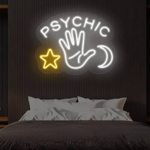 Psychic Neon Signs - Custom Hats Now