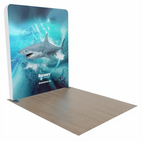 Custom Backlit Trade Show Display Tension Fabric 8' x 8' - Custom Hats Now