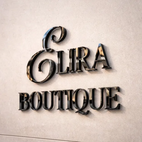 3D Stainless Steel Signs - Custom Hats Now