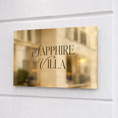 Print Stainless Steel Signs - Custom Hats Now