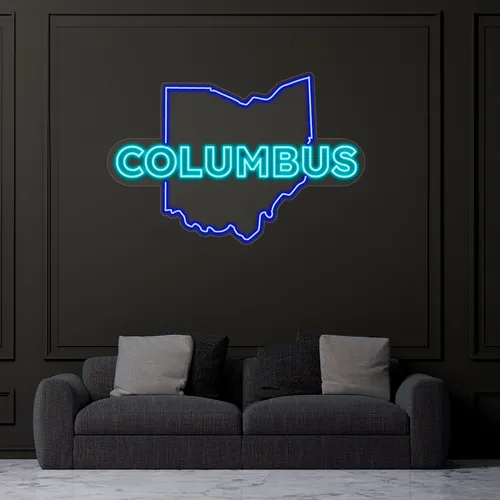 Custom Neon Signs In Columbus - Custom Hats Now